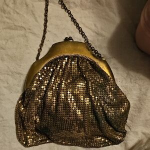 Gold Sequin Evening Bag